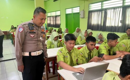 Polres Madiun Edukasi Literasi AI, Bekali Pelajar Hadapi Era Digital
