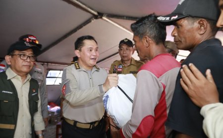 Astamaops Kapolri Turun Langsung Maksimalkan Operasi Kemanusiaan di Manggarai, 45 Posko Tampung 13.881 Pengungsi